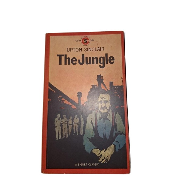 Signet Classics Other - The Jungle Upton Sinclair 1960‎ Signet Classic Vintage Paperback CD36